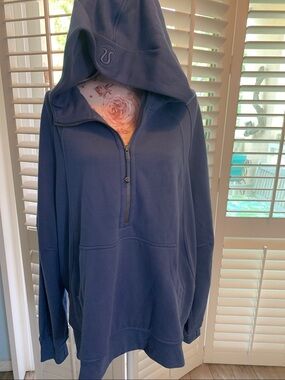 lululemon scuba Blue Hooded Jacket